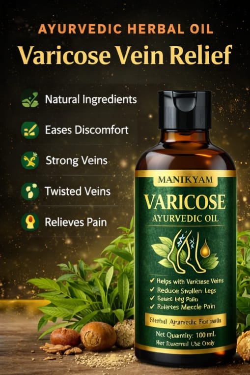 VARICOSE VEINS PAIN RELIEF OIL
