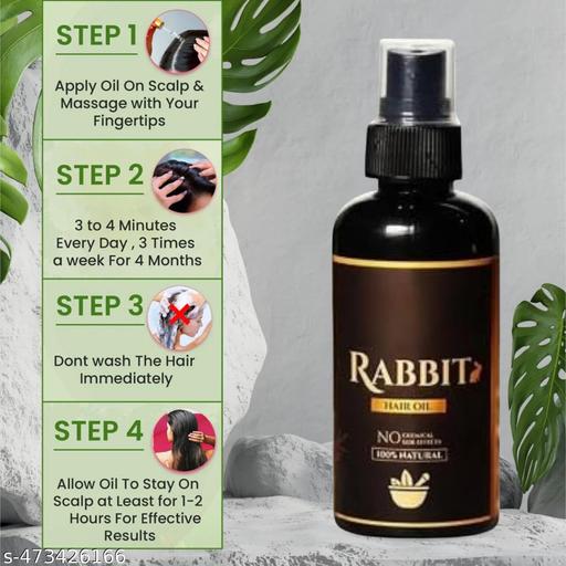 Rabit Herbal Hair Oil - 100% Effective!